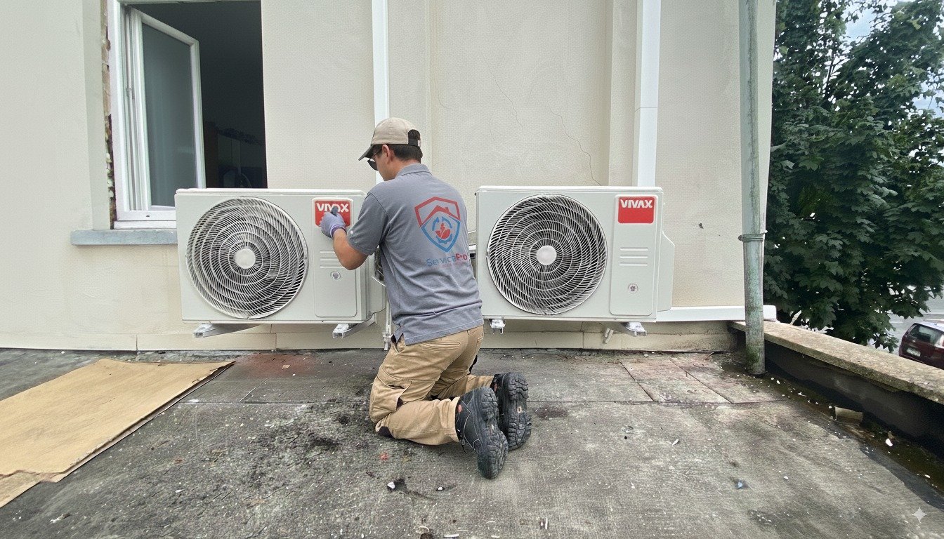 Installation chauffage collectif